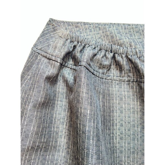 Jones Studio Women's Tweed Pencil Skirt Flat Front Size 24W Tan Back Slit Zip - Picture 10 of 11